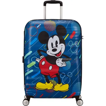 American Tourister WAVEBREAKER DISNEY spin. 67/24 Mickey Future Pop modrý 85670-9845 MICKEY FUTURE POP