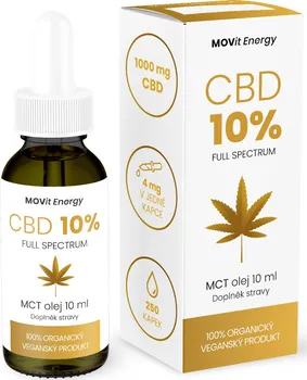 CBD MOVit Energy CBD 10% Full Spectrum Vegan MCT 10 ml