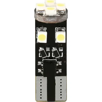Povinná bezpečnostní výbava HYPER LED autožárovky 12/24V T10 W5W, 6500°K, 2ks LAMPA Italy