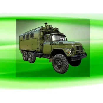 Nášivka ZIL 131 DTF nažehlovačka 7x5cm (nažehlovačka s tanky a ARMY technikou)