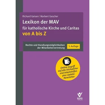 Lexikon der MAV für katholische Kirche und Caritas von A bis Z - Geisen, Richard [DE] (2022, Měkká, Bund-Verlag GmbH)