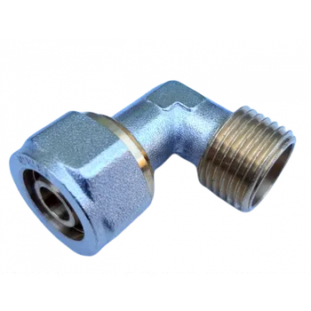 rozdělovač topení Koleno svěrné pro AL-Pex vnější závit (Melscher FT308)