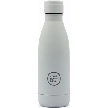 Termoska Nerezová termolahev COOL BOTTLES Pastel Grey třívrstvá 350ml