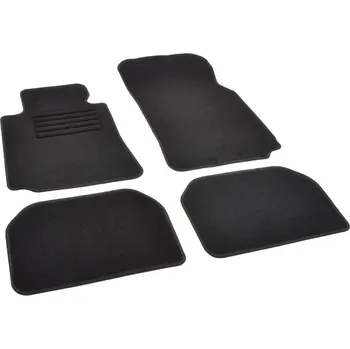 autokoberec Autokoberce textilní přesné černé / černé obšití - BMW 5er (Typ E39) Sedan (1995-2004) 5-sedadel