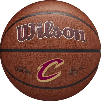 Basketbalový míč Wilson NBA Team Alliance Cleveland Cavaliers Ball WZ4011901XB Velikost: 7