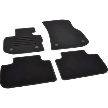 autokoberec Autokoberce textilní přesné černé / černé obšití - BMW X4 (Typ G02) (2018-2023) 5-sedadel