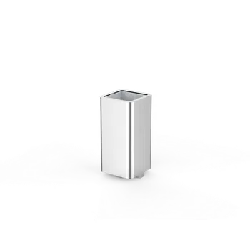 Venkovní odpadkový koš HTI INTELI Odpadkový koš KIT100.00 Materiál konstrukce: ocel, Povrchová úprava: komaxit dle RAL