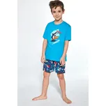 Pyžamo dětské Cornette 90 Žralok tyrkysové Barva: tyrkys, Velikost: 98-104