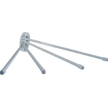 Sušák na prádlo sušák na ručníky 4 ramenný kov. BÍ délka ramene: 47 cm materiál: kov barva: bílá