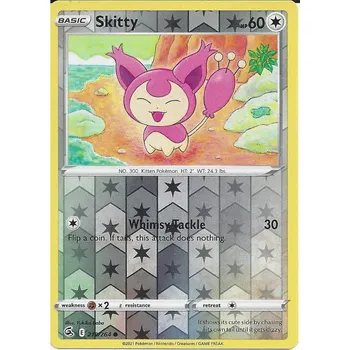 Společenská hra Pokémon karta Skitty 210/264 Reverse Holo - Fusion Strike