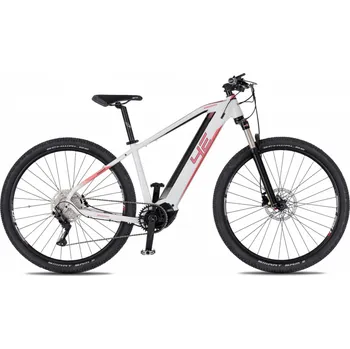 Jízdní kolo Horské elektrokolo 4Ever Esword Sport dámské bílá/rose gold 2023 Velikost: 17"