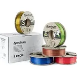 Spectrum 3D filament, PLA Silk, 1,75mm, 5x250g, 80750, mix Glorious Gold, Spicy Copper, Ap (80750)