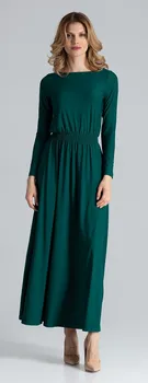 Dámské šaty FIGL M604 zelené XL