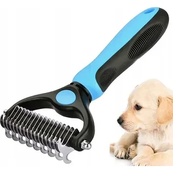 Kartáč pro zvířata Trimmer Kartáčovací hřeben Barvy: modrá