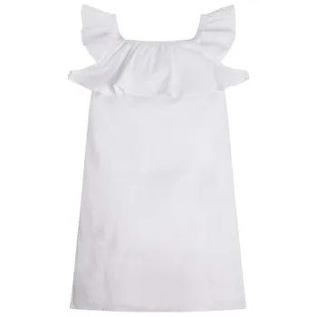 Dámská móda Guess Letní šaty J3GK19 WFBB0 Bílá Regular Fit 16Y