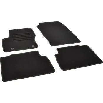 autokoberec Autokoberce textilní přesné černé / černé obšití - Ford C-Max II (Typ DXA/CB7 DXA/CEU) (2010-2012) 5-sedadel