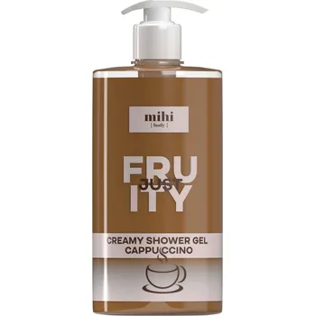 Sprchový gel Mihi Just Fruity. Creamy shower gel Cappuccino 500ml 020621