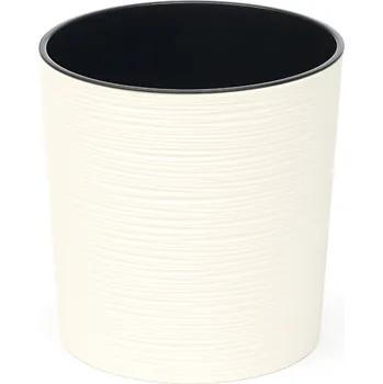 Obal na květináč Malwa 25 Dlutto, obal s vkladem Barva: Krémová