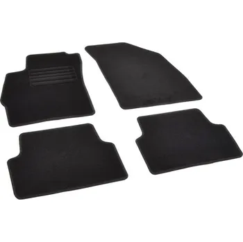 autokoberec Autokoberce textilní přesné černé / černé obšití - Chevrolet Aveo (Typ T300) (2012-2016) 5-sedadel