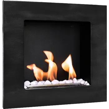 Biokrb BIO FLAME biokrb Easy XS Open Patina Antracit 40x40 cm