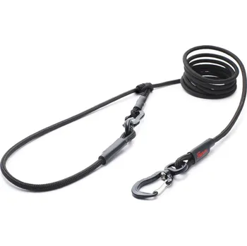 Vodítko pro psa Tamer Lanové vodítko EASYLONG TWIST | Mini | černé - 600 Délka: 2 m