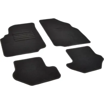 autokoberec Autokoberce textilní přesné černé / černé obšití - Ford Puma (1997-2002) 5-sedadel