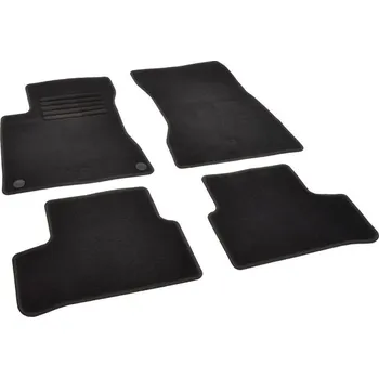 autokoberec Autokoberce textilní přesné černé / černé obšití - Mercedes-Benz CLA-Klasse (Typ C118) (2019-2023) 5-sedadel