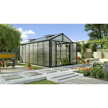 Skleník VITAVIA GARDEN Skleník VITAVIA ZEUS COMFORT 13800 PC 10 mm černý LG461