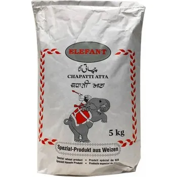 Mouka Elefant Chapati Mouka (Pšeničná mouka) 5kg