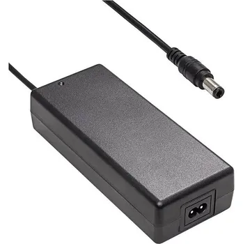 Datový kabel Akyga napájecí zdroj IEC C8 / DC 5.5 x 2.1 mm, 110W - 1m