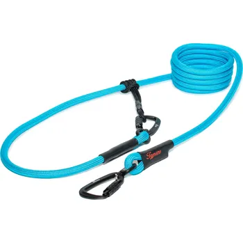Vodítko pro psa Tamer Lanové vodítko EASYLONG TWIST | Velký pes | Blankytně modrá - 038 Délka: 2,5 m