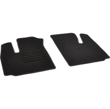 autokoberec Autokoberce textilní přesné černé / černé obšití - Fiat Doblo I (Typ 223) (2000-2010) 2-sedadla