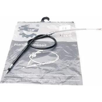 Lanko parkovací brzdy Tažné lanko parkovací brzdy zadní LEVY VW LT 28-35 281609701B 281609701B SKV Germany