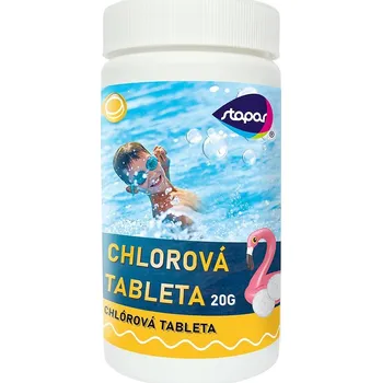 Bazénová chemie STAPAR Chlórové tablety 20g, 1 kg