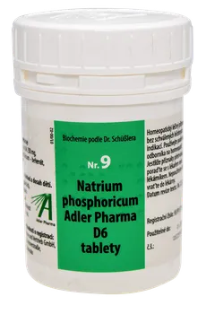 Homeopatikum Adler Pharma Nr.9 Natrium phosphoricum D6 400 tbl.