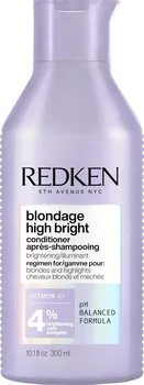 Redken Blondage High Bright kondicionér pro blond vlasy 300 ml