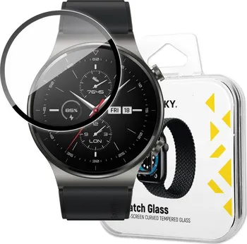 Příslušenství k chytrým hodinkám Wozinsky Watch Glass tvrzené sklo pro Huawei Watch GT 2 42 mm černé