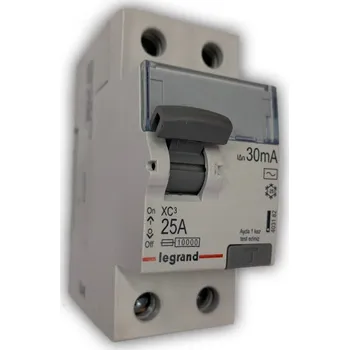 Jistič Proudový chránič 25A 30mA Legrand 2p