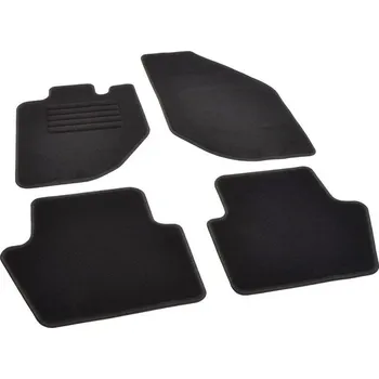 autokoberec Autokoberce textilní přesné černé / černé obšití - Volvo V70 I (Typ DE) (1996-2000) 5-sedadel