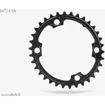 Klika na kolo OVAL ROAD 2X 110/4bcd 34T černá