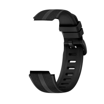 Řemínek na hodinky Náhradní řemínek G-Cross platinum černý