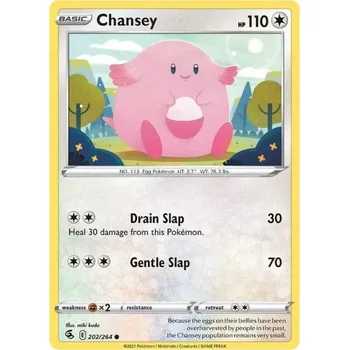 Sběratelská karetní hra Pokémon karta Chansey 202/264 - Fusion Strike