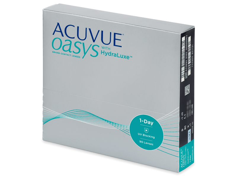 Acuvue Oasys 1-Day with Hydraluxe (90 čoček)