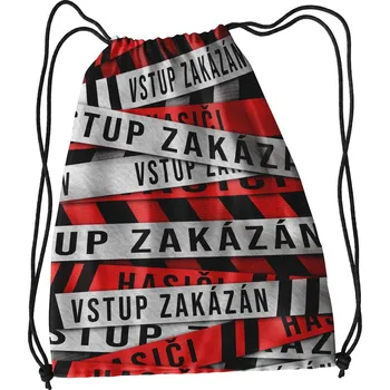 Sportovní vak Vak na záda Hasiči – vstup zakázán