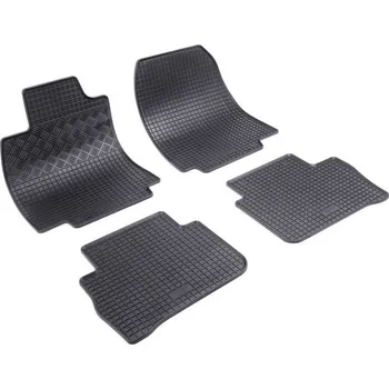 autokoberec Autokoberce gumové přesné s nízkým okrajem - Nissan Tiida I (Typ C11) Sedan (2007-2011)