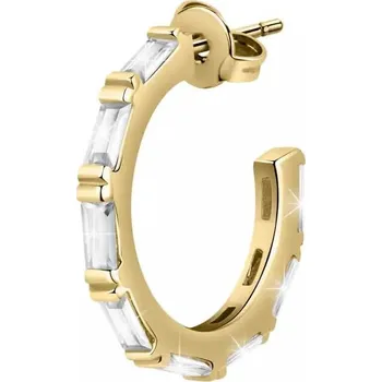 Náušnice La Petite Story Pozlacená single náušnice s krystaly LPS02AQM02 + 2 měsíce na vrácení zboží