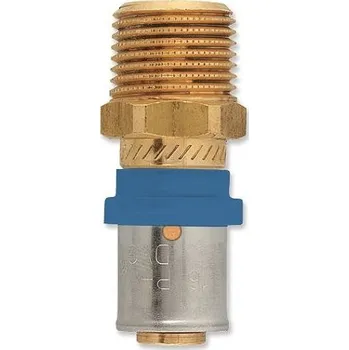 rozdělovač topení Lisovací přechodka Radopress d 26 × 3/4", vnější závit, Pipelife 1533000129