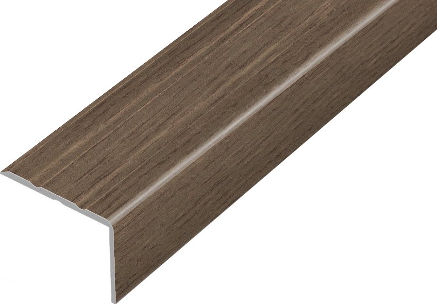 AP5 schodová lišta samolepící ACARA, hliník + fólie dub, 20 mm, 0,9 m