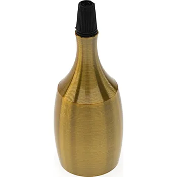 Objímka na žárovku Tubus ozdobný s objímkou E27 Mosazný