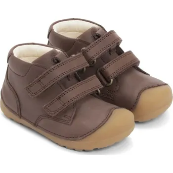 BUNDGAARD BAREFOOT dětská celoroční obuv - Petit Strap Brown Velikost: 27